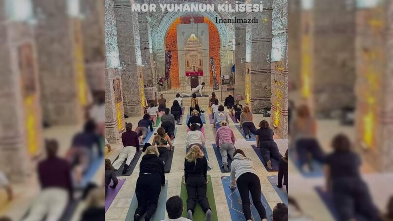 Süryani kilisesindeki yoga etkinliği tepki yarattı